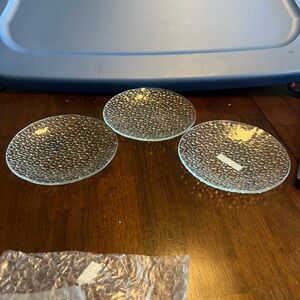 Signature HomeStyles Glass‎ Holder Lot of 3